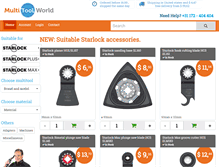Tablet Screenshot of multitoolworld.com